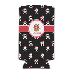 Pirate Can Cooler (tall 12 oz) (Personalized)