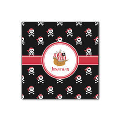 Pirate Wood Print - 12x12 (Personalized)