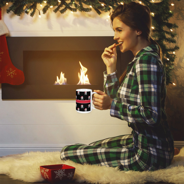 Pirate 15oz Coffee Mug - Lifestyle