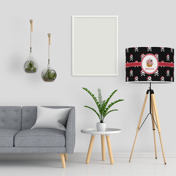 Pirate 16" Drum Lampshade - LIFESTYLE