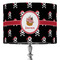 Pirate 16" Drum Lampshade - ON STAND (Fabric)