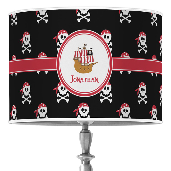 Custom Pirate 16" Drum Lamp Shade - Poly-film (Personalized)