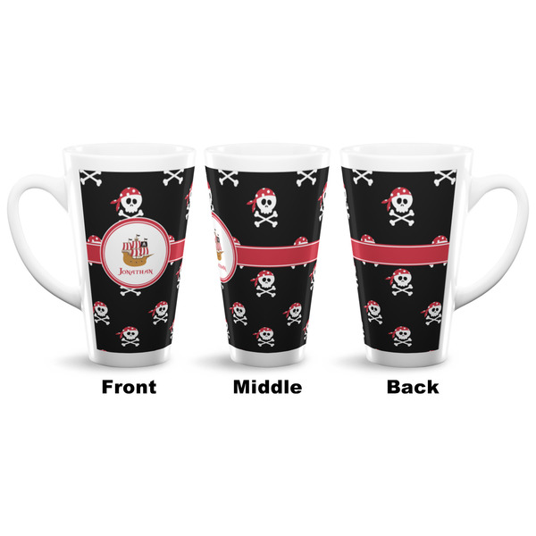 Pirate 16 Oz Latte Mug - Approval