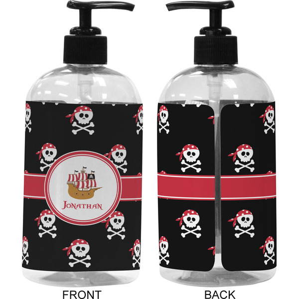 Pirate 16 oz Plastic Liquid Dispenser (Approval)