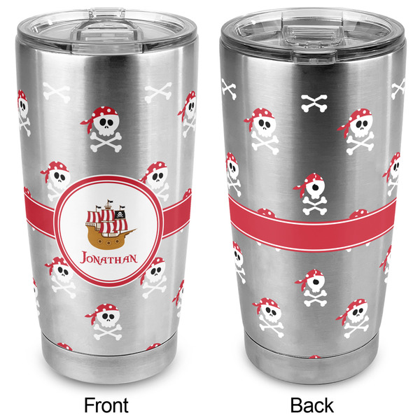 Pirate 20oz SS Tumbler - Full Print - Approval