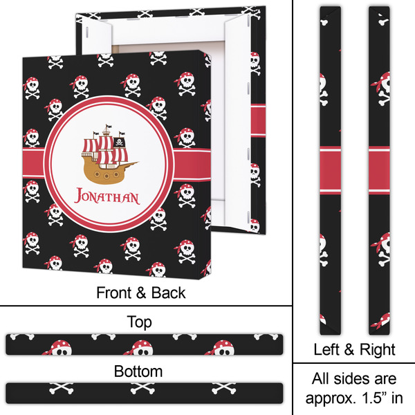 Pirate 20x24 - Canvas Print - Approval