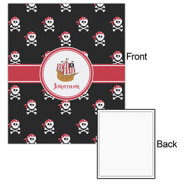 Pirate 20x24 - Matte Poster - Front & Back