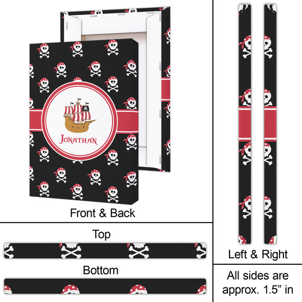 Pirate 20x30 - Canvas Print - Approval