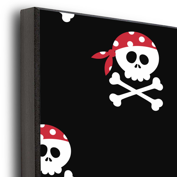 Pirate 20x30 Wood Print - Closeup