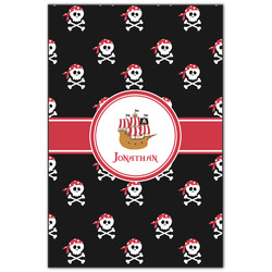 Pirate Wood Print - 20x30 (Personalized)