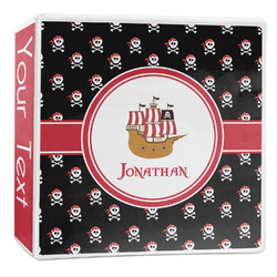 Pirate 3-Ring Binder - 2 inch (Personalized)