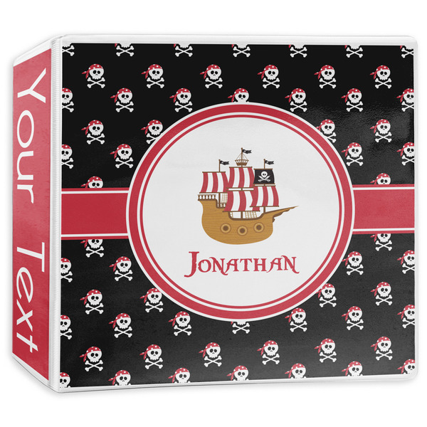 Custom Pirate 3-Ring Binder - 3 inch (Personalized)