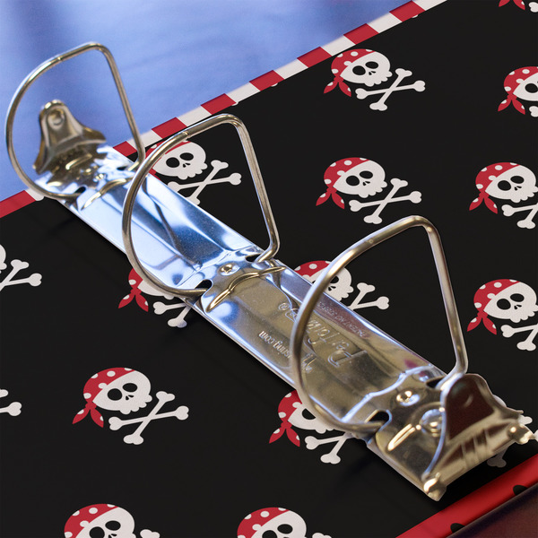 Pirate 3 Ring Binders - Full Wrap - 2" - DETAIL