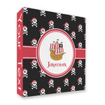 Pirate 3 Ring Binder - Full Wrap - 2" (Personalized)