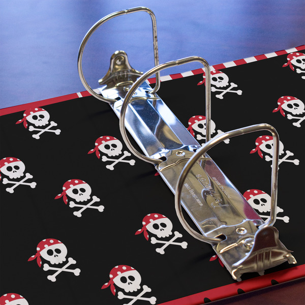 Pirate 3 Ring Binders - Full Wrap - 3" - DETAIL