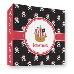 Pirate 3 Ring Binder - Full Wrap - 3" (Personalized)