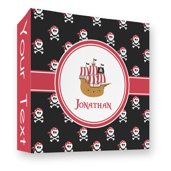 Pirate 3 Ring Binders - Full Wrap - 3" - FRONT