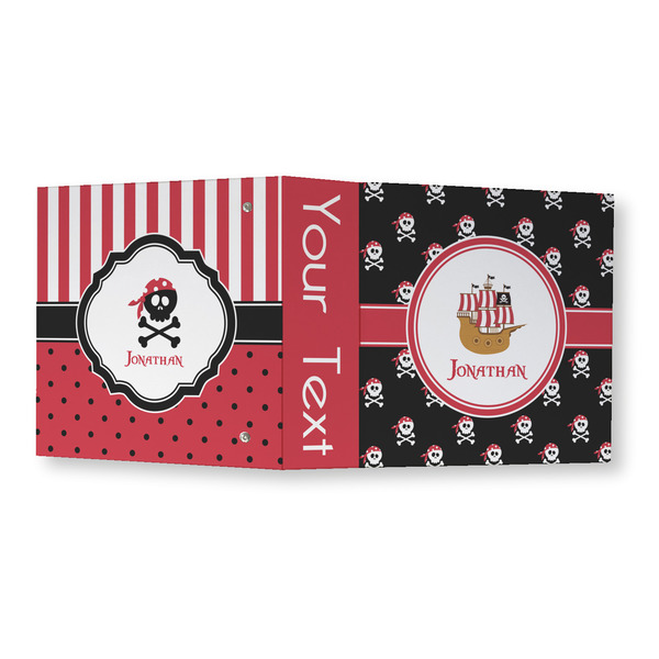 Pirate 3 Ring Binders - Full Wrap - 3" - OPEN OUTSIDE