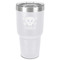 Pirate 30 oz Stainless Steel Tumbler - White - Single-Sided (Personalized)
