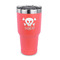 Pirate 30 oz Stainless Steel Ringneck Tumblers - Coral - FRONT