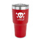 Pirate 30 oz Stainless Steel Ringneck Tumblers - Red - FRONT