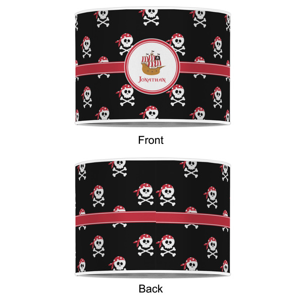 Pirate 8" Drum Lampshade - APPROVAL (Poly Film)