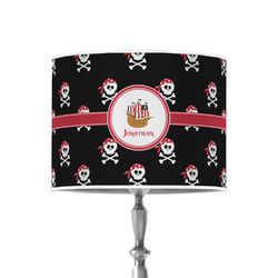 Pirate 8" Drum Lamp Shade - Poly-film (Personalized)