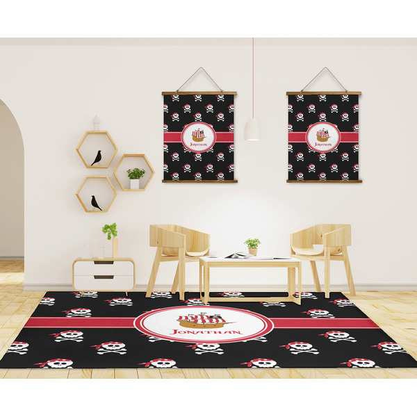Pirate 8'x10' Indoor Area Rugs - IN CONTEXT