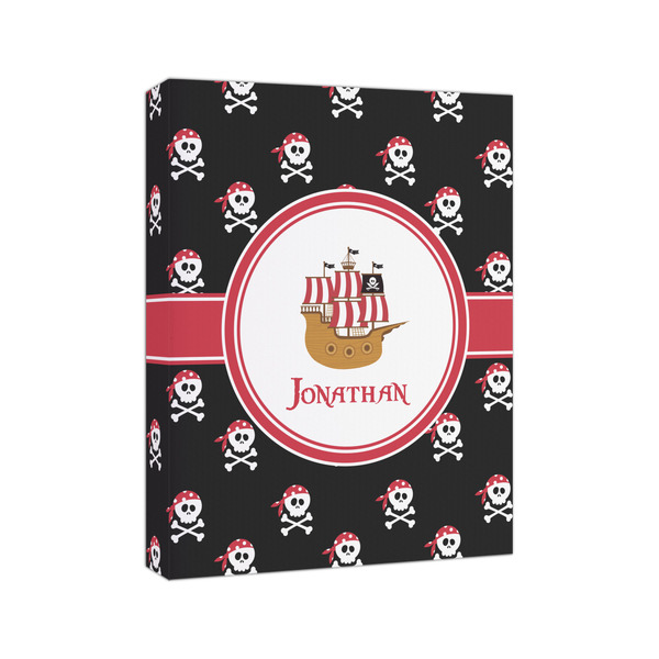 Pirate 8x10 - Canvas Print - Angled View