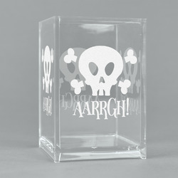 Pirate Acrylic Pen Holder (Personalized)