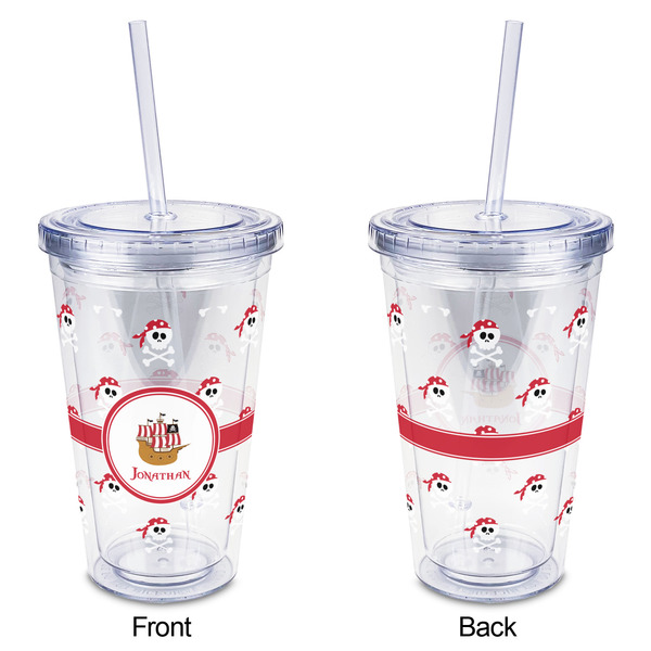 Pirate Acrylic Tumbler - Full Print - Approval