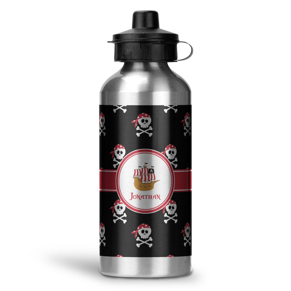 Custom Pirate Water Bottle - Aluminum - 20 oz (Personalized)