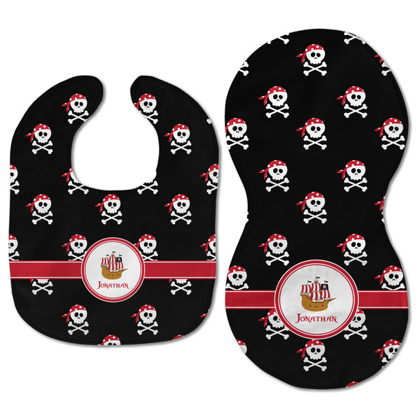 Pirate Baby Bib & Burp Set - Approval (new bib & burp)