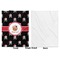 Pirate Baby Blanket (Single Side - Printed Front, White Back)
