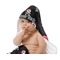 Pirate Baby Hooded Towel on Child