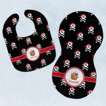 Pirate Baby Bib & Burp Set w/ Name or Text