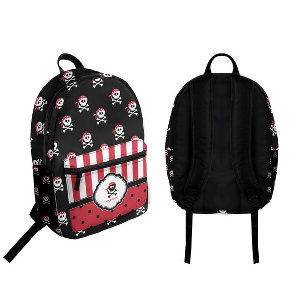 Pirate Backpack front and back - Apvl
