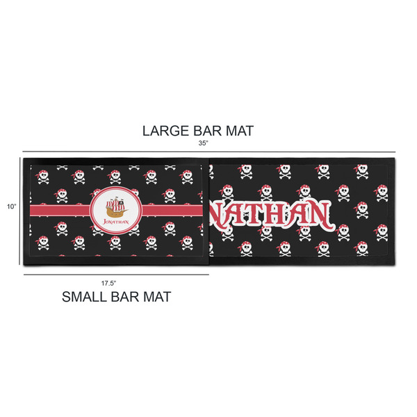 Pirate Bar Mats - Sizing Chart