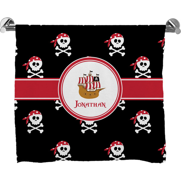 Custom Pirate Bath Towel (Personalized)
