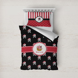 Pirate Duvet Cover Set - Twin (Personalized)