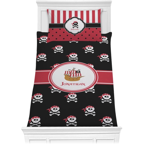 Custom Pirate Comforter Set - Twin (Personalized)