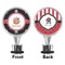 Pirate Bottle Stopper - Front and Back