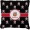 Pirate Faux-Linen Throw Pillow 20" (Personalized)