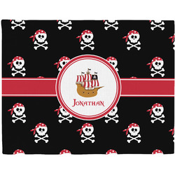 Pirate Woven Fabric Placemat - Twill w/ Name or Text