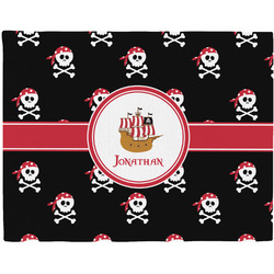 Pirate Woven Fabric Placemat - Twill w/ Name or Text