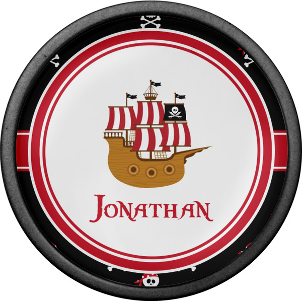 Pirate Cabinet Knob - Black - Front