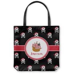Pirate Canvas Tote Bag - Large - 18"x18" (Personalized)