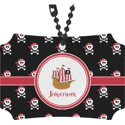 Pirate Rear View Mirror Ornament (Personalized)