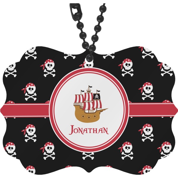 Custom Pirate Rear View Mirror Charm (Personalized)