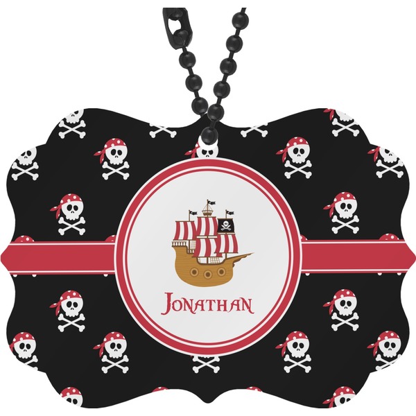 Custom Pirate Rear View Mirror Decor (Personalized)